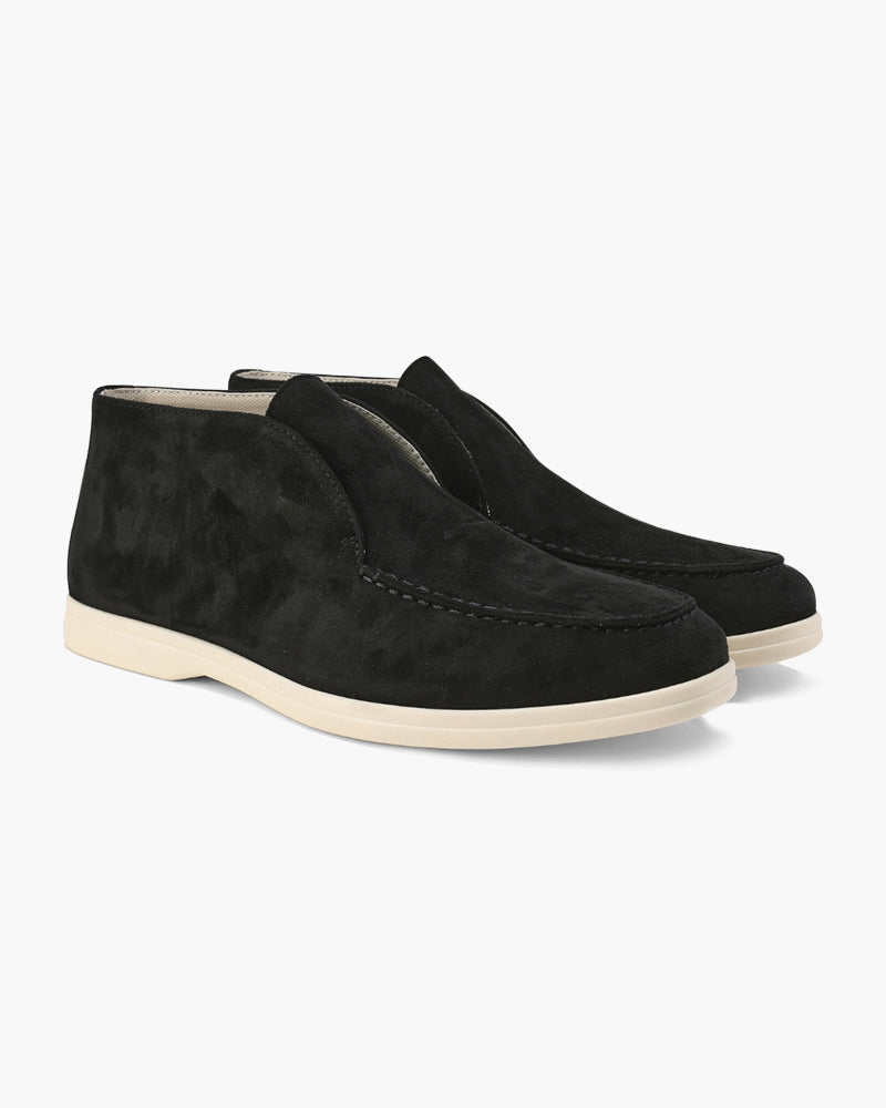 Elite High Suede Loafers