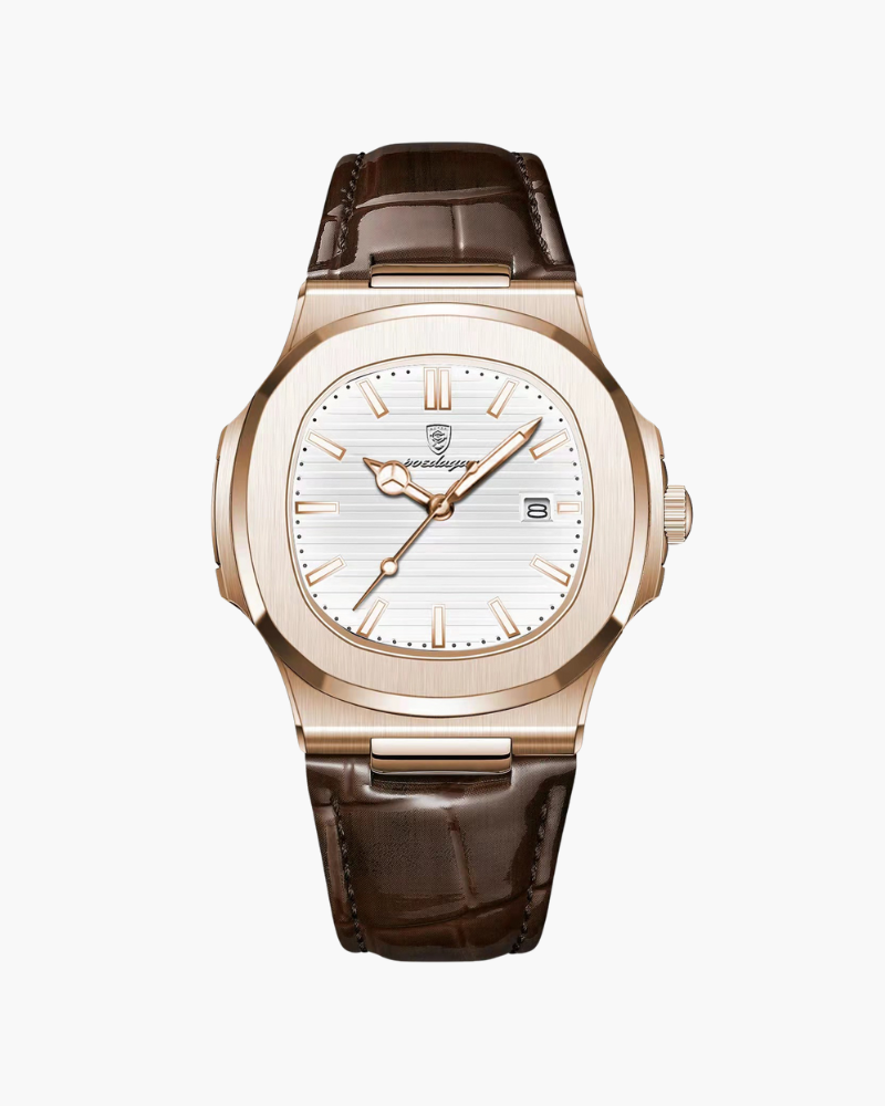 Lisbon Signature Leather Watch