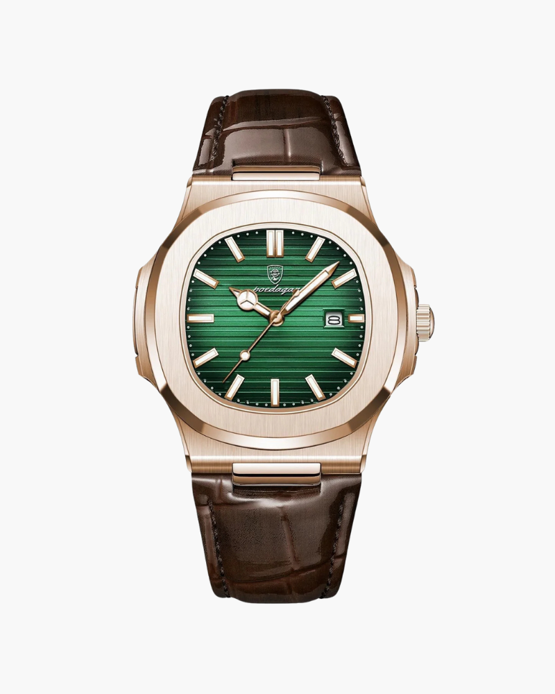 Lisbon Signature Leather Watch